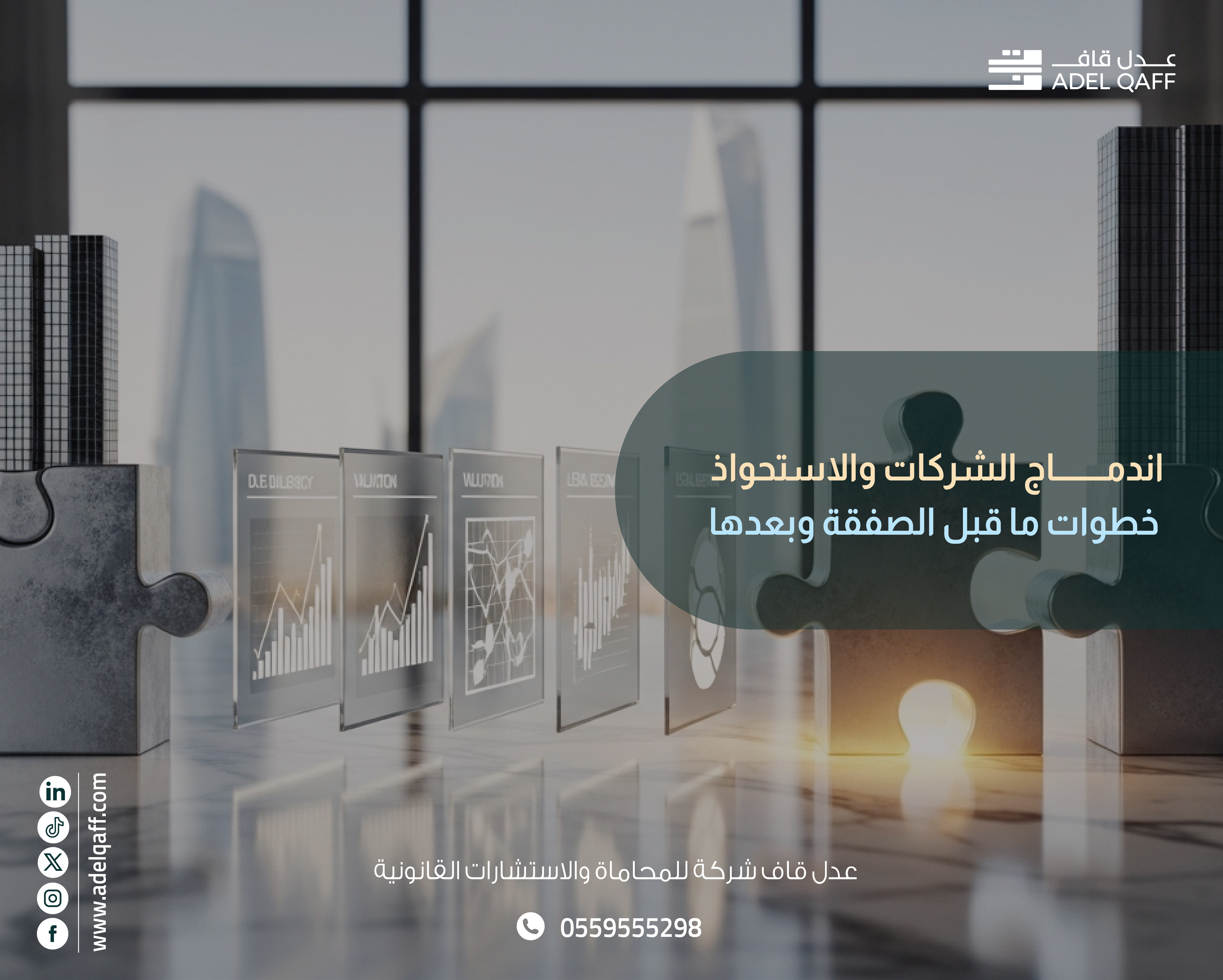 اندماج الشركات والاستحواذ في السعودية | خطوات ما قبل وبعد الصفقة